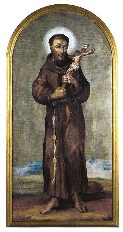 Saint Francis by Jose Teofilo de Jesus